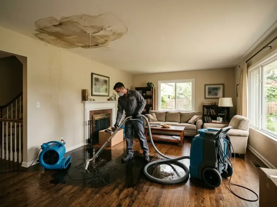 attic-pipe-burst-ceiling-drip-008 — frequently asked questions, Water Damage Restoration & Carpet Care in Wagoner, OK